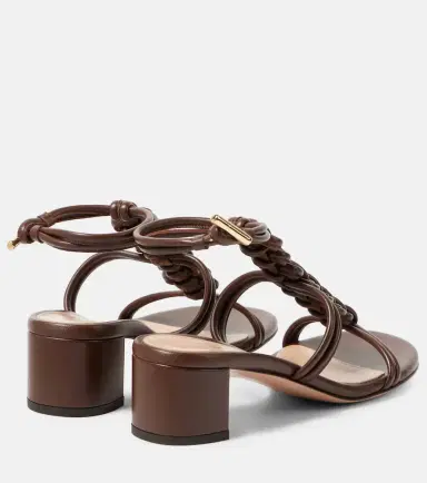 Gianvito Rossi Capua 45 leather sandals | Thumbnail 2