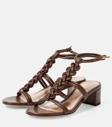 Gianvito Rossi Capua 45 leather sandals | Thumbnail 3
