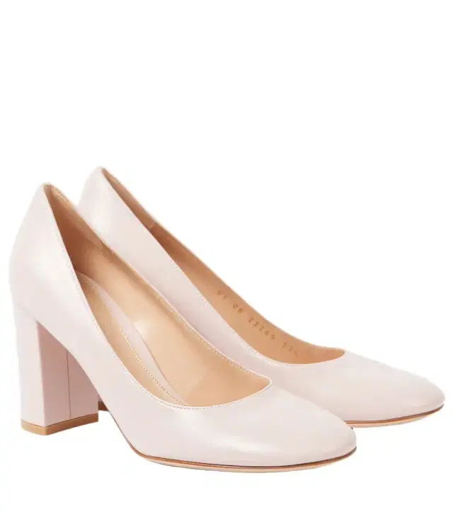 Gianvito Rossi 85 leather pumps
