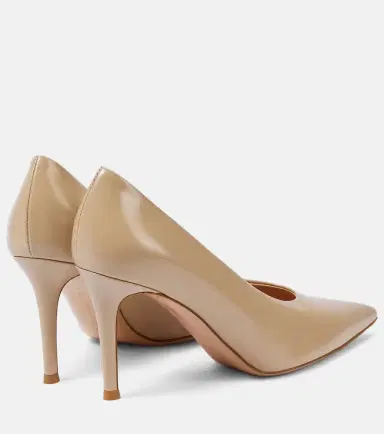 Gianvito Rossi Robbie leather pumps | Thumbnail 4