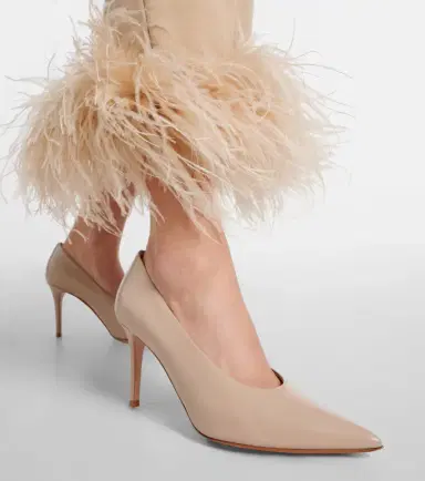 Gianvito Rossi Robbie leather pumps | Thumbnail 6