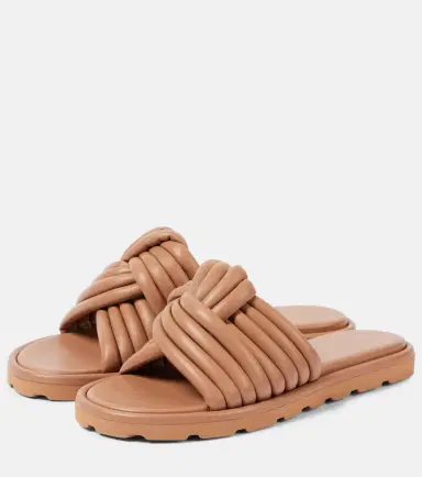 Gianvito Rossi Ottavia leather slides | Thumbnail 6