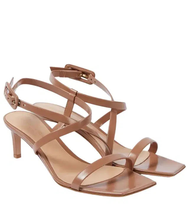 Gianvito Rossi Lindsay 55 leather sandals