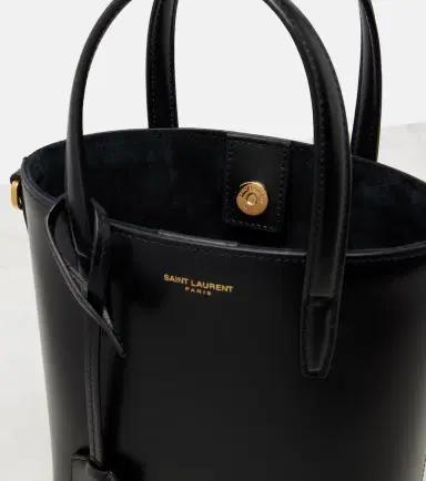 Saint Laurent Toy Shopping Mini leather tote bag | Thumbnail 3