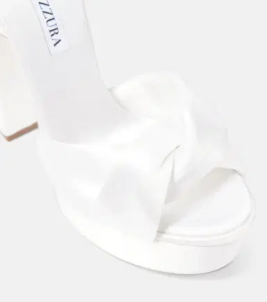 Aquazzura Bridal Olie 140 satin platform sandals | Thumbnail 3 Aquazzura Bridal Olie 140 satin platform sandals | Thumbnail 3