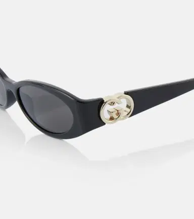 Gucci Interlocking G oval sunglasses | Thumbnail 3 Gucci Interlocking G oval sunglasses | Thumbnail 3