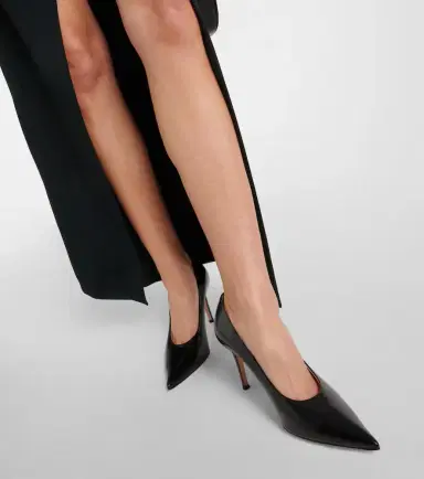 Gianvito Rossi Robbie leather pumps | Thumbnail 5