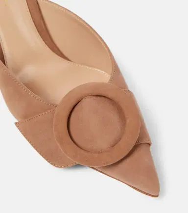 Gianvito Rossi Suede mules | Thumbnail 2