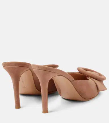 Gianvito Rossi Suede mules | Thumbnail 4