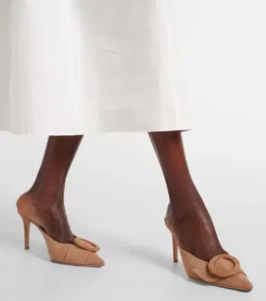 Gianvito Rossi Suede mules | Thumbnail 6