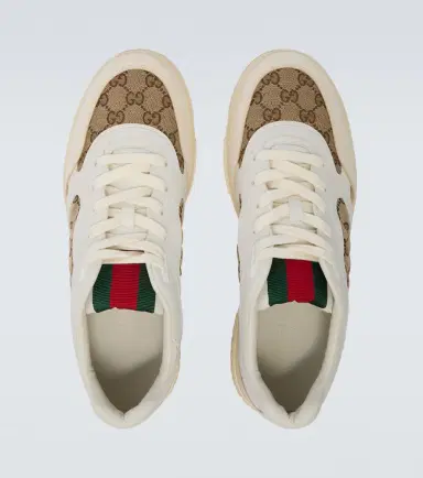 Gucci Re-Web GG canvas sneakers | Thumbnail 4 Gucci Re-Web GG canvas sneakers | Thumbnail 4