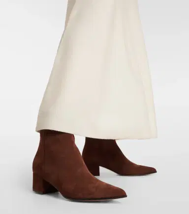 Gianvito Rossi Lyell 45 suede ankle boots | Thumbnail 6