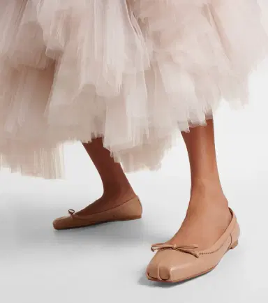 Christian Louboutin Mamadrague leather ballet flats | Thumbnail 2
