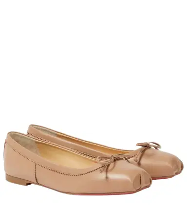 Christian Louboutin Mamadrague leather ballet flats | Thumbnail 1