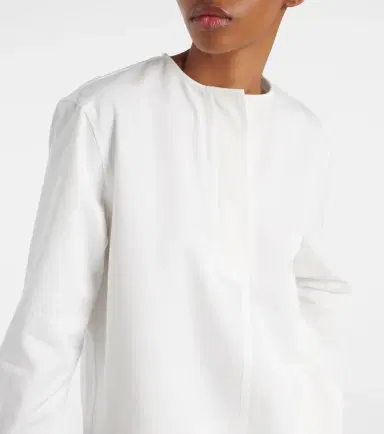 TOTEME Cotton twill blouse | Thumbnail 5 TOTEME Cotton twill blouse | Thumbnail 5