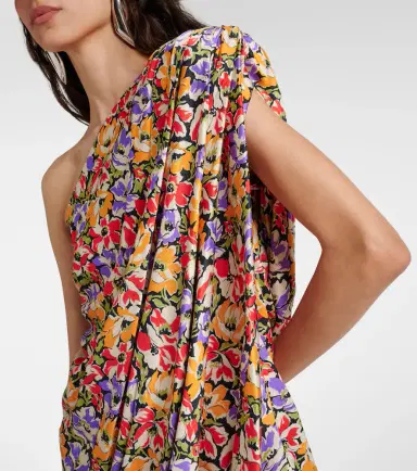 Stella McCartney Floral one-shoulder minidress | Thumbnail 3