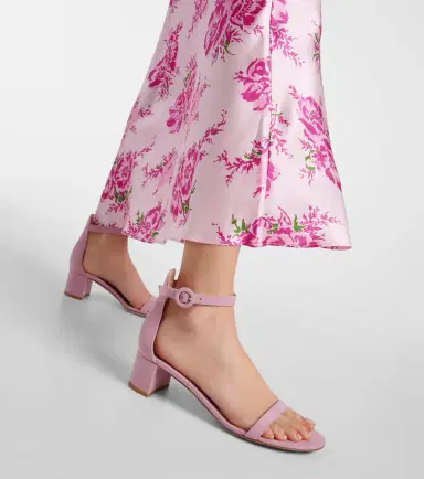 Gianvito Rossi Gaeta 45 suede sandals | Thumbnail 5