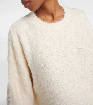 TOTEME Oversized silk sweater | Thumbnail 2