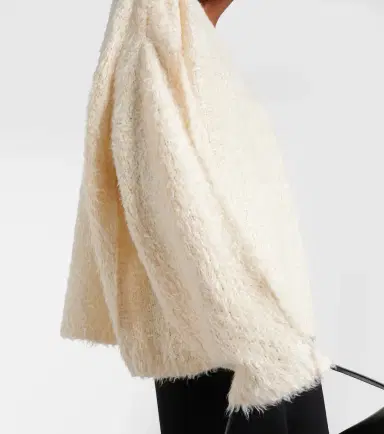 TOTEME Oversized silk sweater | Thumbnail 4