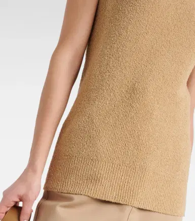TOTEME Cotton-blend terry sweater vest | Thumbnail 5