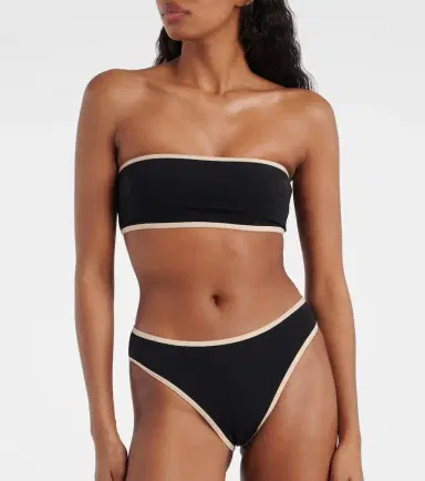 TOTEME Bandeau jersey bikini top | Thumbnail 3 TOTEME Bandeau jersey bikini top | Thumbnail 3