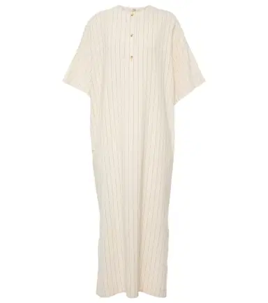 Toteme Pinstriped midi shirt dress | Thumbnail 1
