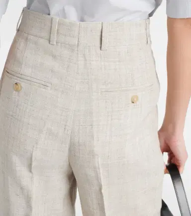 Toteme Pleated tailored straight pants | Thumbnail 5 Toteme Pleated tailored straight pants | Thumbnail 5