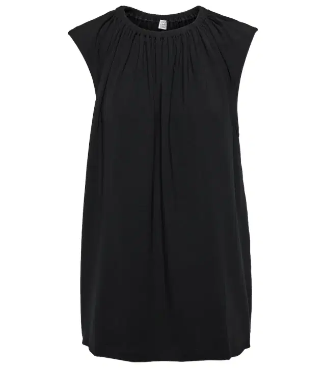 Toteme Gathered jersey top