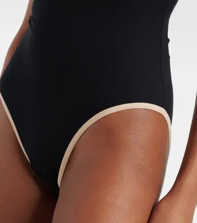 Toteme Strapless jersey swimsuit | Thumbnail 3