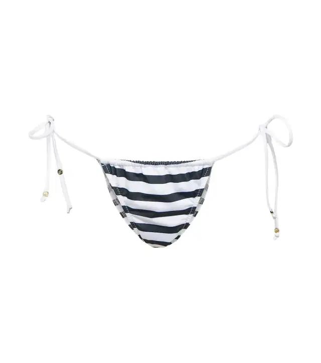 Bananhot Bell striped bikini bottoms