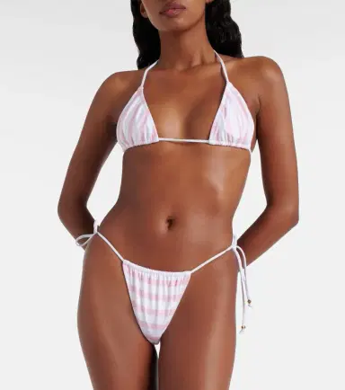 Bananhot Bell striped bikini bottoms | Thumbnail 2