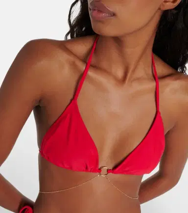 Bananhot Chain triangle bikini top | Thumbnail 3