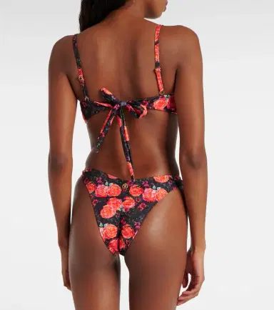 Bananhot Lenny floral bikini top | Thumbnail 2