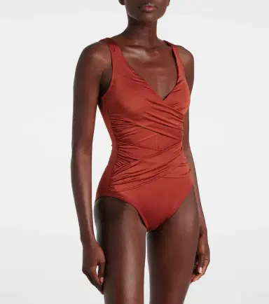 Karla Colletto Ruched swimsuit | Thumbnail 5