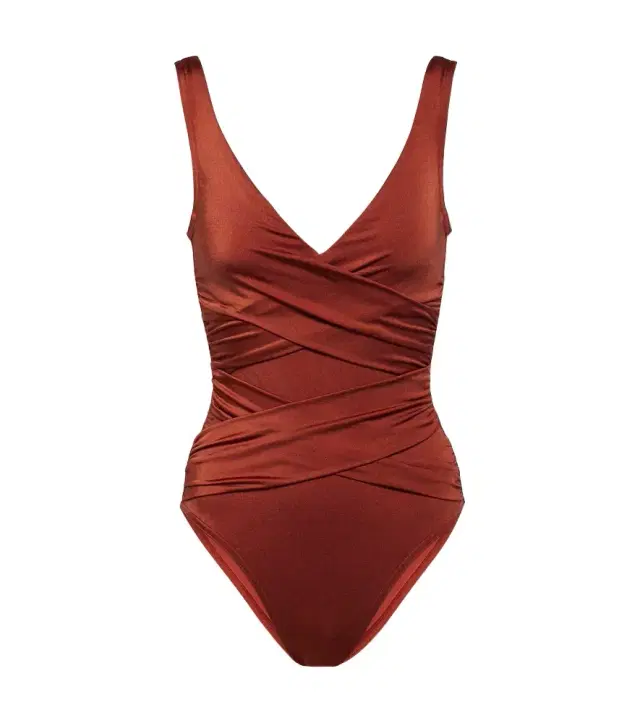 Karla Colletto Ruched swimsuit