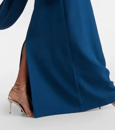 Safiyaa Sallie embellished crêpe gown | Thumbnail 5