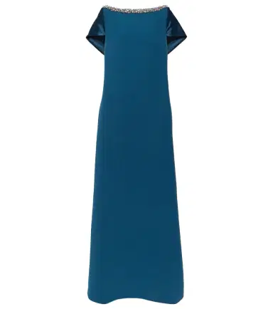 Safiyaa Sallie embellished crêpe gown | Thumbnail 1