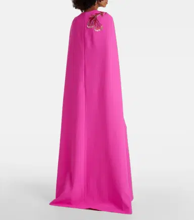 Safiyaa Mattia caped embellished gown | Thumbnail 3