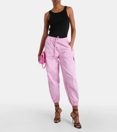 AG Jeans High-rise cotton cargo pants | Thumbnail 3