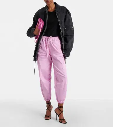 AG Jeans High-rise cotton cargo pants | Thumbnail 4