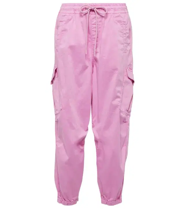 AG Jeans High-rise cotton cargo pants