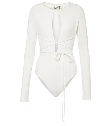 Tove Jennifer cutout crêpe jersey bodysuit | Thumbnail 1