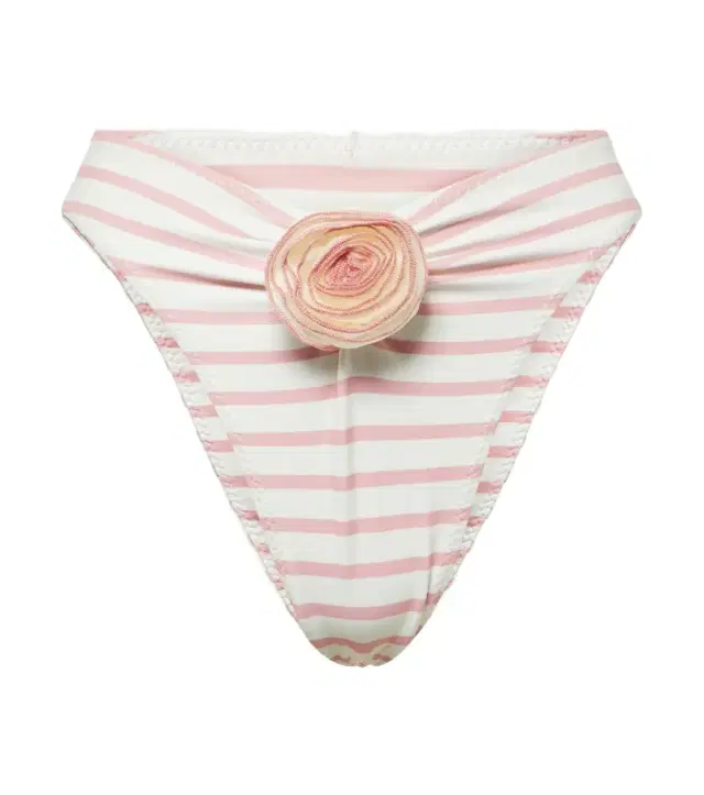 Same Rose floral-appliqué bikini bottoms