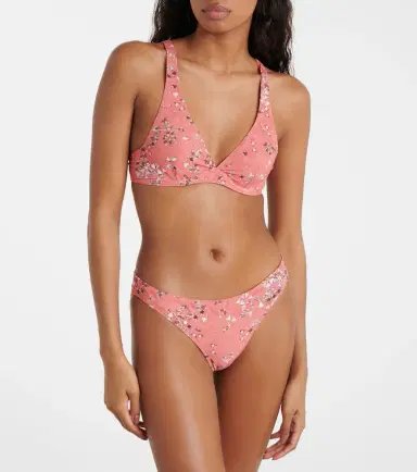 Isabel Marant Petra printed bikini top | Thumbnail 4