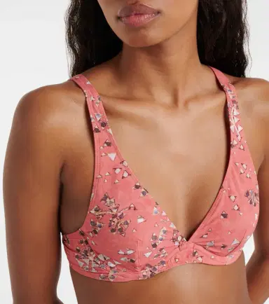 Isabel Marant Petra printed bikini top | Thumbnail 5