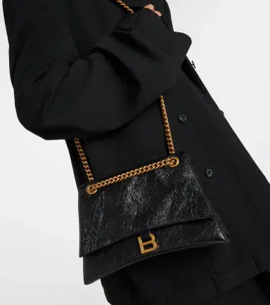 Balenciaga Crush Medium leather shoulder bag | Thumbnail 6 Balenciaga Crush Medium leather shoulder bag | Thumbnail 6