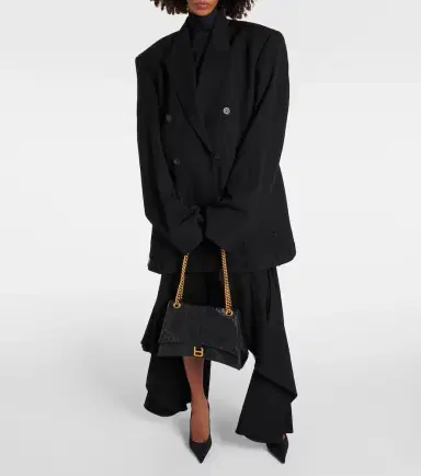 Balenciaga Crush Medium leather shoulder bag | Thumbnail 7 Balenciaga Crush Medium leather shoulder bag | Thumbnail 7