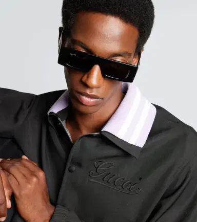 Gucci Fashion Show rectangular sunglasses | Thumbnail 5 Gucci Fashion Show rectangular sunglasses | Thumbnail 5