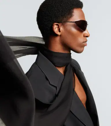 Balenciaga Razor cat-eye sunglasses | Thumbnail 4