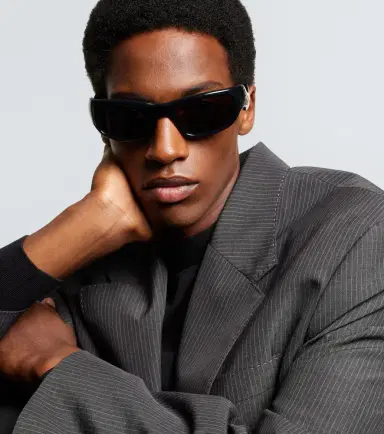 Balenciaga Hamptons rectangular sunglasses | Thumbnail 5